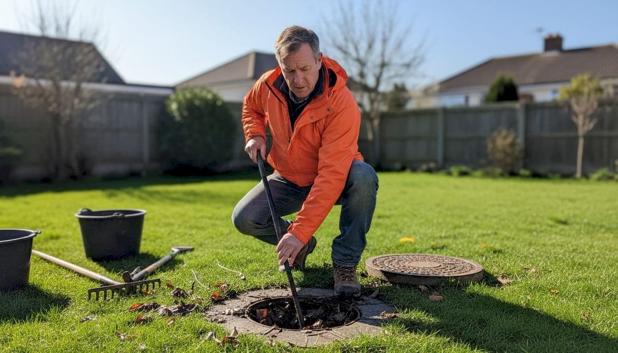 Blocked outside drain: the complete homeowner's guide