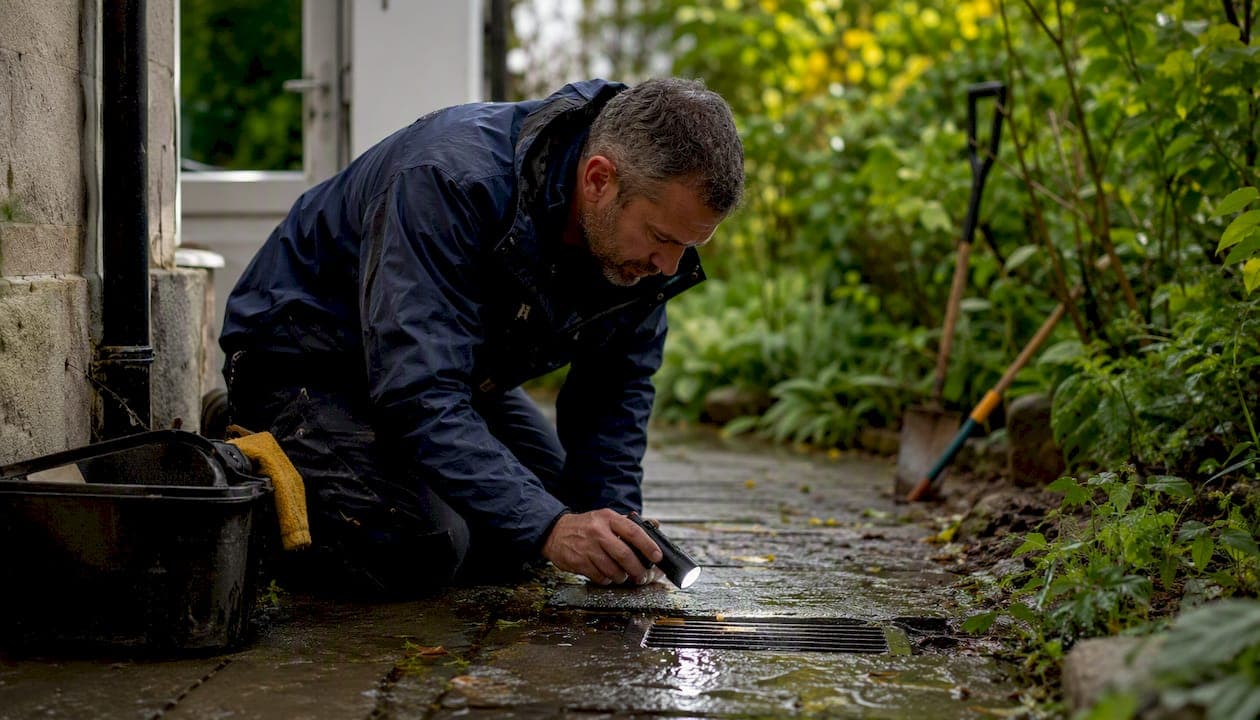 Sewage in your shower: what to do right now