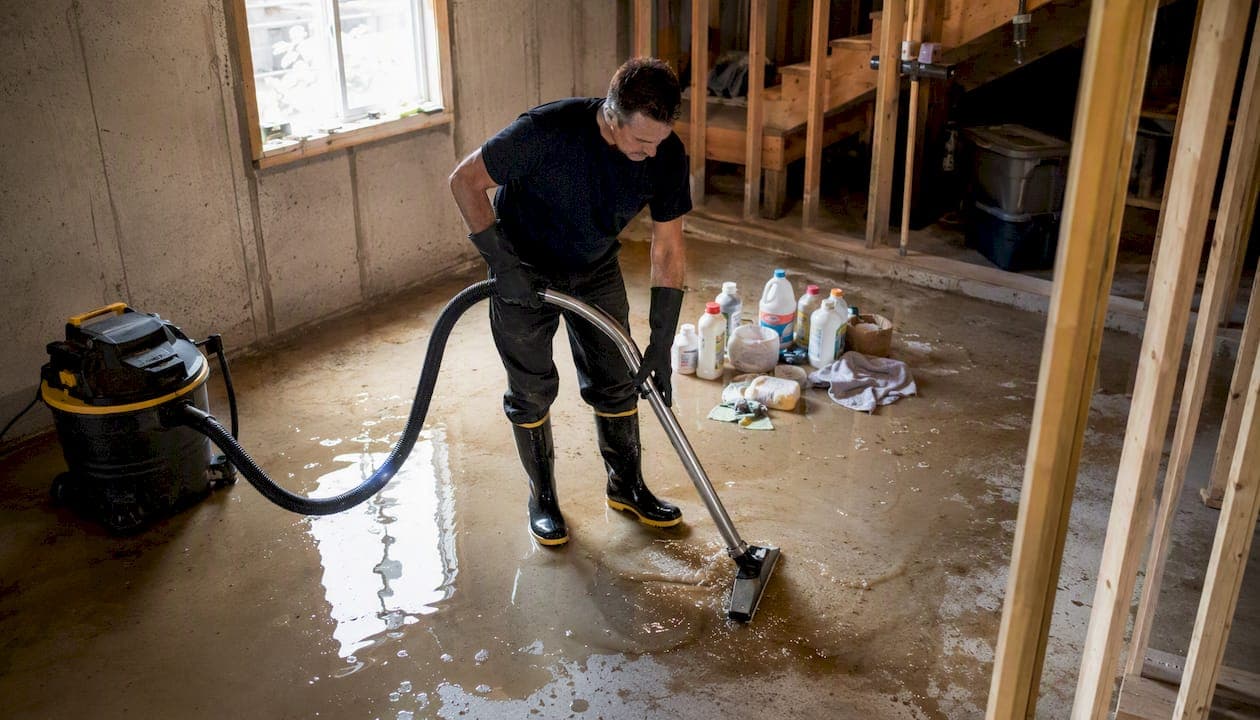 Sewage backup in your basement: what to do now