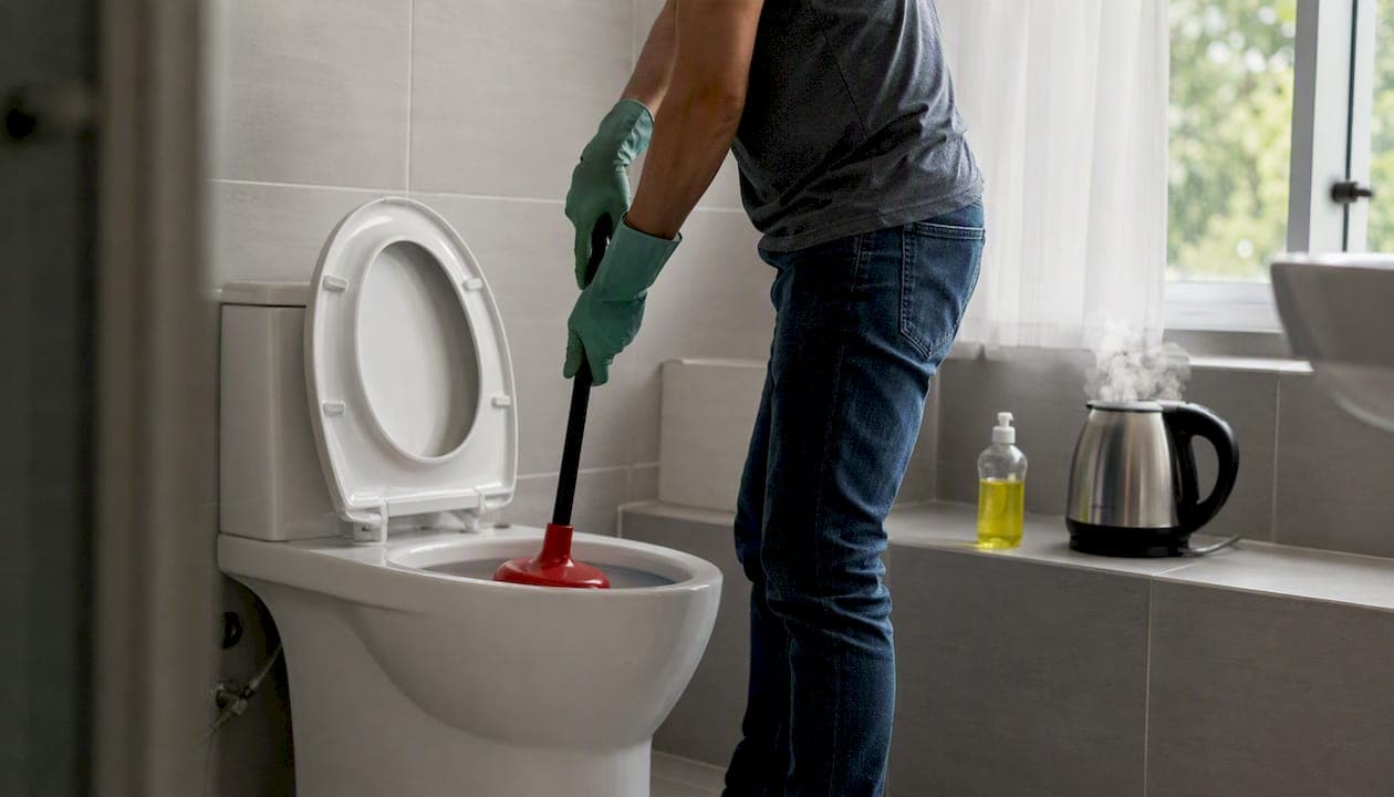 How to fix toilet paper clogging your toilet