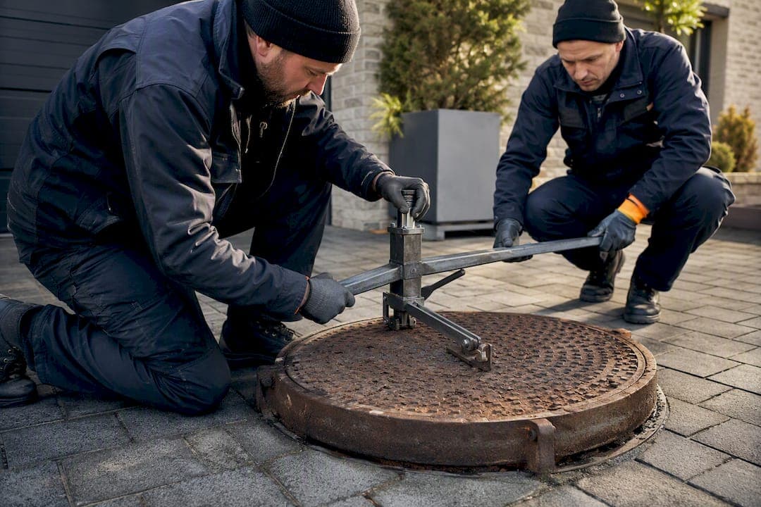 A UK drainage pro's 4 safe steps to free a stuck manhole cover